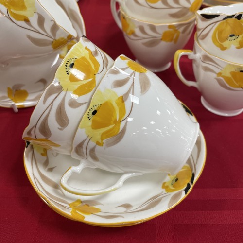 Vintage grafton china tea - grafton,