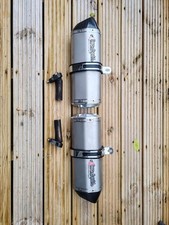 suzuki sv1000 exhaust Lextek trioval end cans 4 bolt