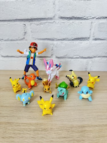 Pokemon figures bundle ash - figures,