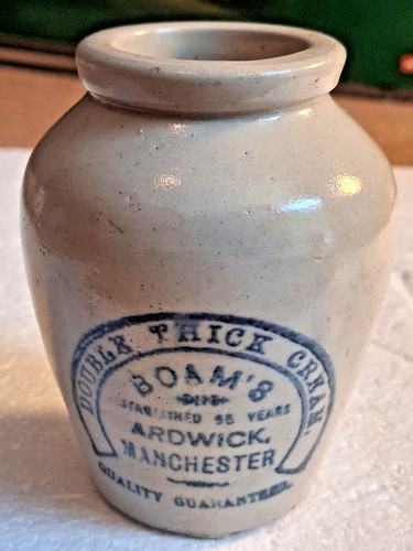 Antique cream pot boam - antique,