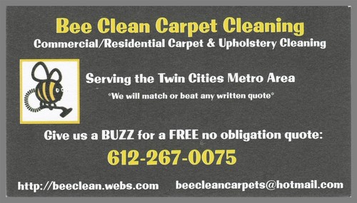 Bee clean carpet cleaning - clean,