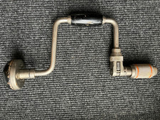 Vintage Stanley No 73- 10” Hand Bit Brace Manual Drill; Made In England