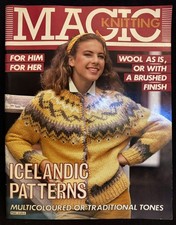MAGIC KNITTING:  Featuring 30+ ICELANDIC Knitting PATTERNS His & Hers - VINTAGE