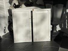 2 VTG PINE WHITE RAISED PANEL