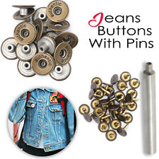 Hammer on Jeans Buttons 20mm