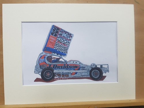 Brisca stock car - f1, print