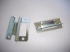 PAIR 50 MM ZINC PLATED CRANKED