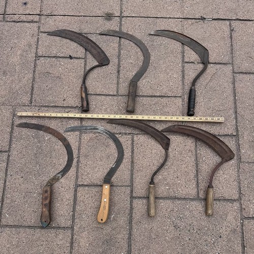Lot vintage antique hand - of,