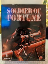 Collectable 2000 Soldier Of Fortune Big Box Vintage PC Game
