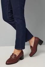 Wallis Berry Court Shoes