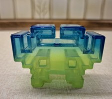 Space Invaders Mini Alien Vinyl Figure Green/Blue Limited Edition Taito Gaming