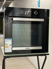 Miele H2465B Built-in Single Electric Oven, Obsidian Black