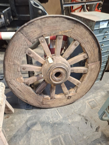 Reclaimed wooden cart - reclaimed, wheel