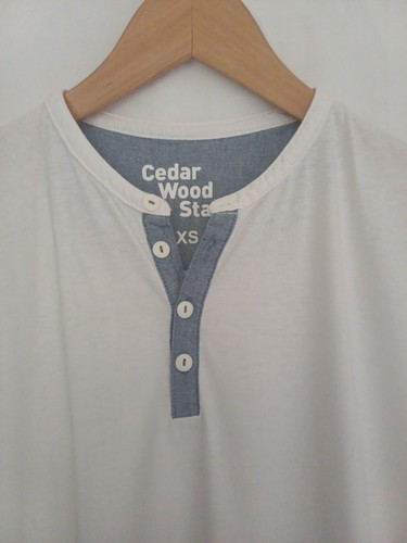Men white contrasting blue - white,