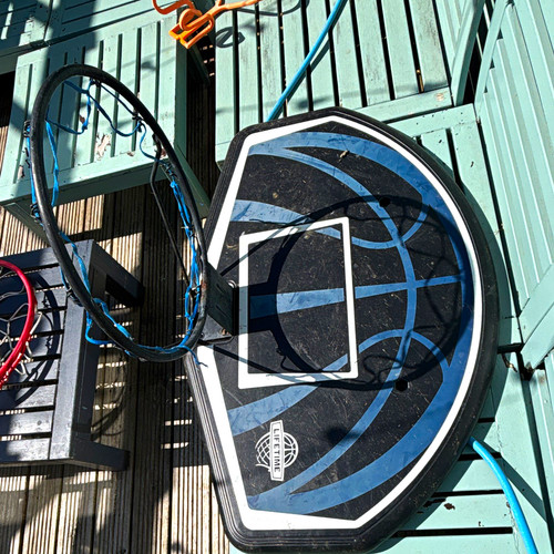 Basketball hoop backboard - hoop,