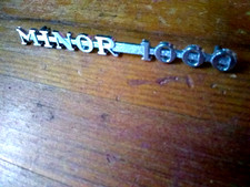 MORRIS MINOR BONNET BADGE