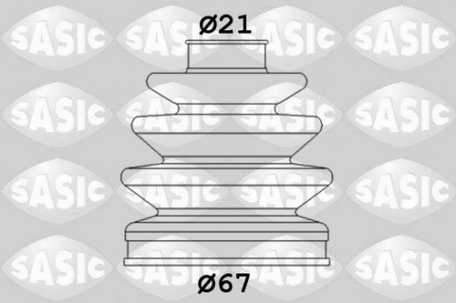 Fits sasic 1906081 drive shaft - sasic,