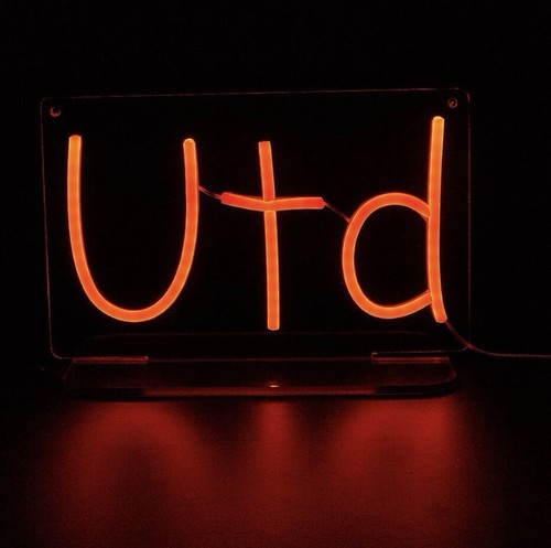 Neon light sign 28x18cm - light,