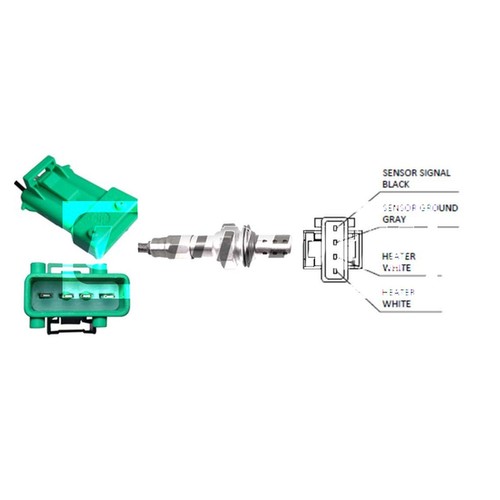 Lambda sensor for peugeot - sensor, 306