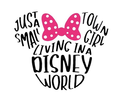 Disney just small - 'just, a