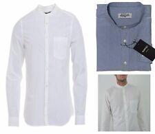 Men's Grandad Collar Long