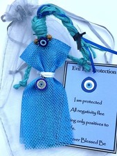 Evil Eye Poppet Kitchen Witch Protection Wicca Hand Crafted