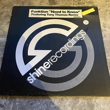 Funktion need know - know, (12")