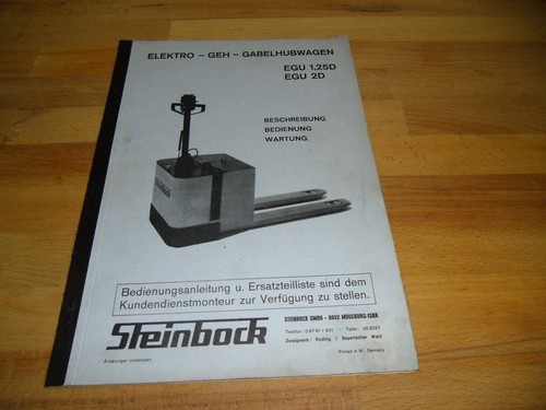 Manual forklift steinbock - forklift,