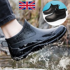 Mens Rain Boots Garden Outdoor