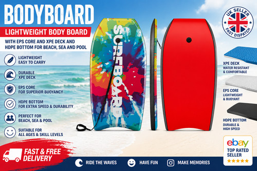 Lightweight bodyboard eps core - bodyboard,