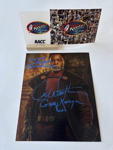 Carl weathers person - carl, signed