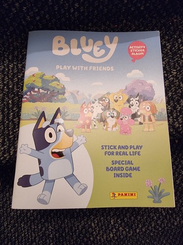 Bluey panini sticker album - panini,