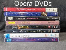 Opera DVD x8 Carmen Aida