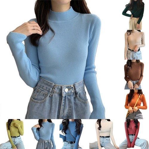 Sleek knitted pullover - sleek,