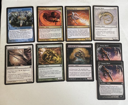Silver creature cards - silver,