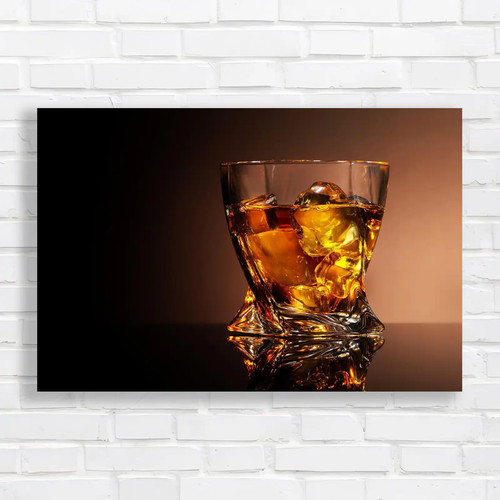Whisky the rocks canvas - rocks,