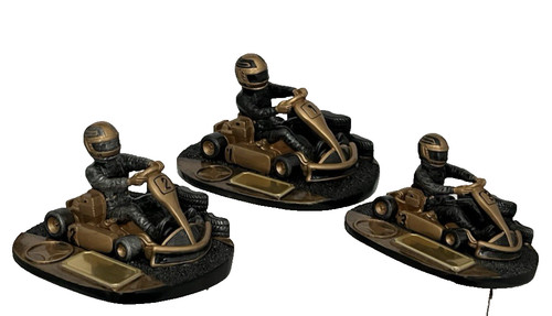 Karting trophies cast - karting, resin