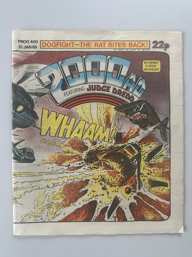 2000ad comic prog 400 january - #400,