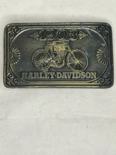 Harley davison buckle vintage - buckle,