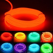 EL Wire Neon Glow String Strip