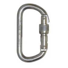 Foin D Shape Steel Carabiner -