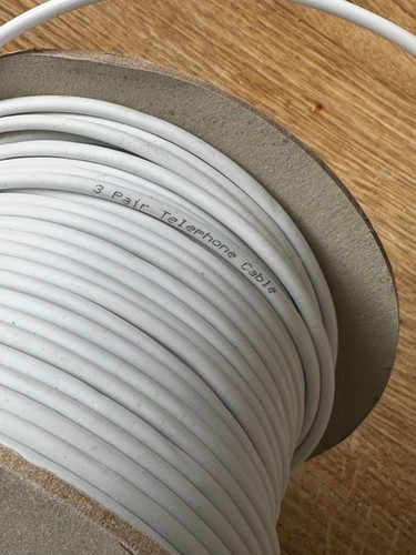 Telephone extension lead cable - telephone,