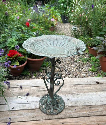 Verdigris green ornate - verdigris,