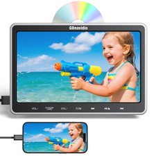 10.1" Car Headrest Monitor TV DVD Player for Kids 1024x600 HDMI USB Region Free