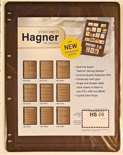 Stamp stock pages hagner 6 - ,