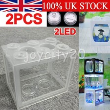2PCS Mini Fish Tank Small