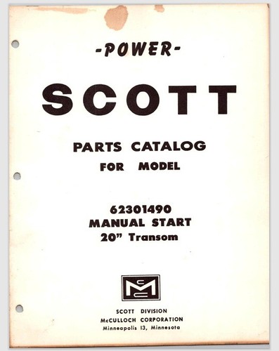 Scott mcculloch power - mcculloch,
