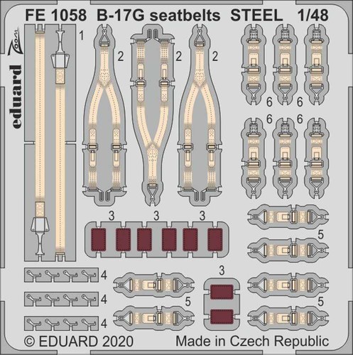 Eduard fe1058 etched aircraft - etched,