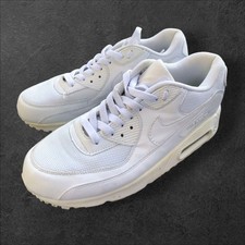 Nike Air Max 90 Low Triple White UK6 | 24HR SHIP | SAME DAY