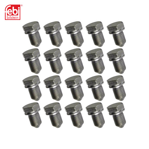20x oil sump drain - oil, plugs